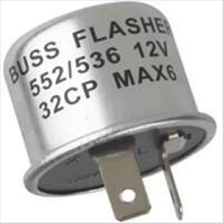 Eaton Bussmann BUSSMANN BP552RP Fuses 2-Terminal Flasher B6P-BP552RP